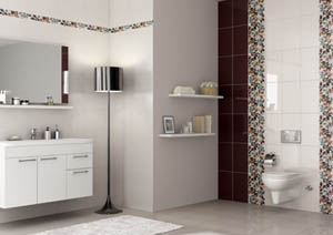 bagno fashion piastrelle decorate